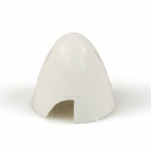 J Perkins 1.3/4Ins - 44mm White Spinners