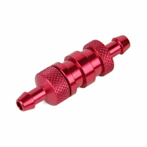 J Perkins Fuel Filter Anodised Red