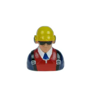 J Perkins JP Pilot Red/Blue/Yellow Cap (Painted) P27