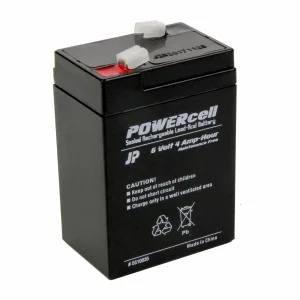 J Perkins 6V 4 AMP Powercell Gel Battery