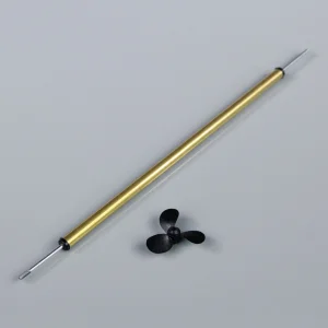 JP 15cm (6in) M2 Boat Propeller Shaft (Brass) with 30mm Prop