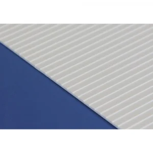 Evergreen 6x12in (15x30cm) Clapboard Siding Sheet .040in (1.0mm) Thick .100in Spacing (1 Sheet per pack)