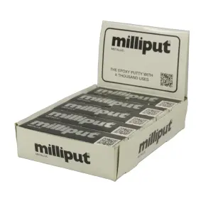 Milliput Metallic Black (10 pcs)