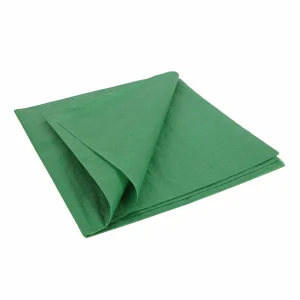 JP Olive Green Lightweight Tissue Covering Paper, 50x76cm, (5 Sheets)