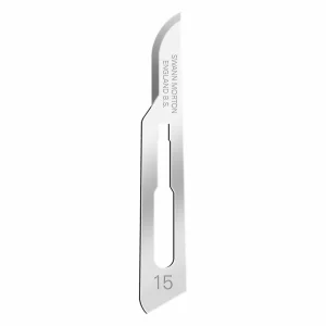 Swann-Morton Non-Sterile Knife Blade 15 (20 packets of 5 blades)
