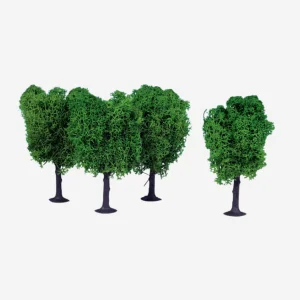 Heki 1020 3 Lichen Elm Trees 12Cm (Light Green)