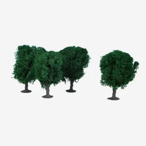 Heki 1030 4 Lichen Avenue Trees 7Cm (Dark Green)