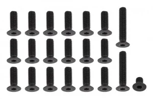 Team Associated RC10CC 8/32 Screw Set Black