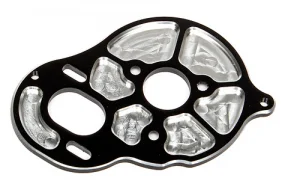 Associated Factory Team Front Motor Plate - Black (3 Gear)