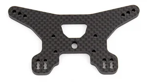 Team Associated B64 Rear Shock Tower - Woven Carbon Fibre