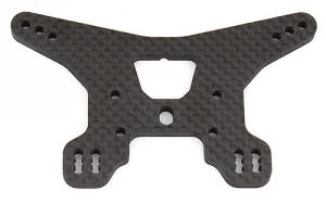 Team Associated B64 Rear Shock Tower Woven Carbon Fibre Long