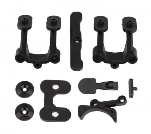 Team Associated RC10B74.2 Rear Body Mount/Wing Mounts/Bumper