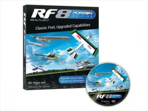 RealFlight 8 RF8 Horizon Hobby Edition - Software Only (Includes Free Upgrade to RF9)