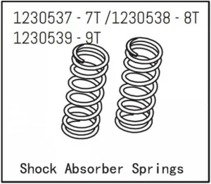 Absima Shock Absorber Springs 7T (2)