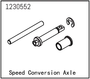 Absima Speed Conversional Axle
