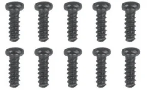 Absima Round head screws (2.3x12)