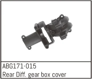 Absima Rear Differential gear box cover