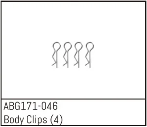Absima Body Clips (4)