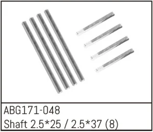 Absima Shaft Set - 2.5*25 (4) /2.5*37 (4)