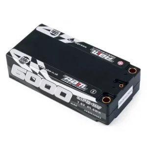 ABM LiPo Race Battery - 6000mAh 7.6V 130C 5mm Shorty - BRCA Approved