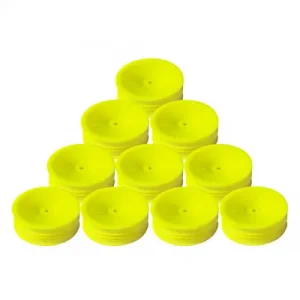ABM 1:10 Buggy 2WD Front Wheels - Yellow (10)