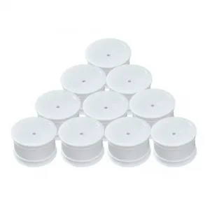 ABM 1:10 Buggy Rear Wheels - White (10)