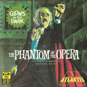 Atlantis Models 1:8 Phantom of the Opera Square Box Glow in the Dark Edition