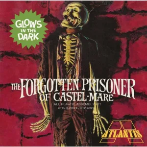 Atlantis Models 1:8 Forgotten Prisoner Of Castle Mare Square Box Glow in the Dark Edition