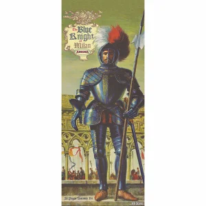 Atlantis Models Blue Knight of Milan 1:8 Atlantis Aurora