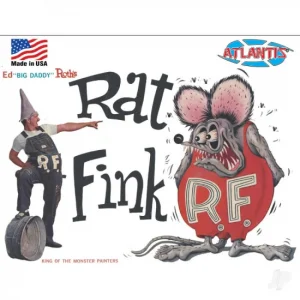 Atlantis Models Ed Big Daddy Roth Rat Fink Model Kit