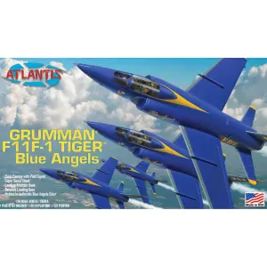 Atlantis Models 1:54 US Navy Blue Angels F11F-1 Grumman Tiger