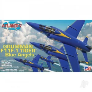 Atlantis Models 1:54 US Navy Blue Angels F11F-1 Grumman Tiger