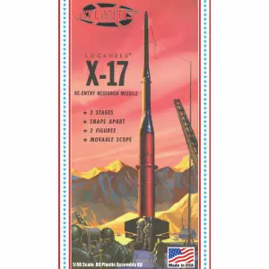 Atlantis Models Lockheed USAF X-17 Research Rocket