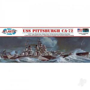 Atlantis Models 1:480 USS Pittsburgh CA-72 Heavy Cruiser
