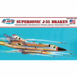 Atlantis Models Supersonic Saab Draken J-35