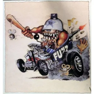 Atlantis Models Fred Flypogger as Superfuzz Stanley Mouse