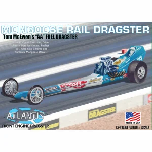 Atlantis Models Tom Mongoose McEwen Front Engine Dragster 1:24