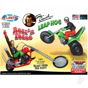 Atlantis Models Roarn Peace + Leap Hog Snaps 2 Pack Tom Daniel (4 colors)