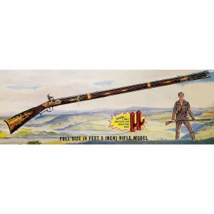 Atlantis Models Historic Firearms Frontiersman Kentucky Long Rifle