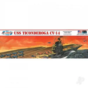 Atlantis Models 1:500 USS Ticonderoga Carrier CV14 Angled Deck Carrier