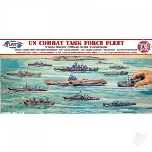 Atlantis Models 1:900 US Navy Task Force Set 12 Different Ships