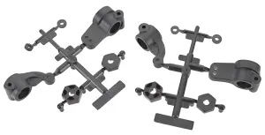 ARAC9380 Arrma Steering Block/Rear Hub Carrier Set