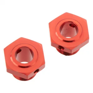 ARAC9413 Arrma Aluminium Wheel Hex 17mm (13.6mm Thick, Red) (2Pcs)