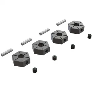 ARAC9473 Wheel Hex Metal 12mm (4)