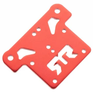 ARAC9387 Arrma Aluminium Top Plate (Red) (1Pc)