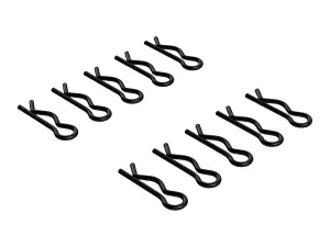 ARAC3448 Arrma Body Clip Large (Black) (10Pcs)