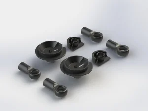 ARAC8971 Arrma Shock Rod End Set (1 Pair)