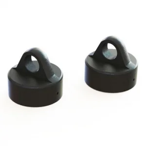 ARAC8968 Arrma Aluminium Shock Cap (Black) (2Pcs)