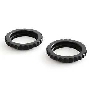 ARAC8964 Arrma Aluminium Shock Collar (Black) (2Pcs)