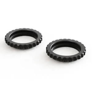 ARAC8964 Arrma Aluminium Shock Collar (Black) (2Pcs)